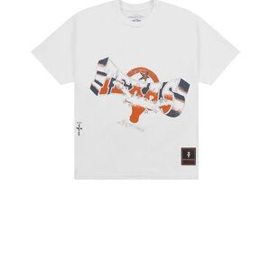 Cactus Jack by Travis Scott x Mitchell & Ness University of Texas Shirt